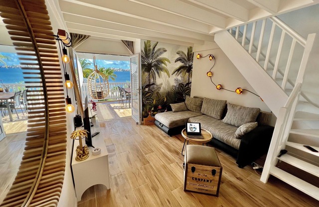 Duplex Jungle Bleue Terrasse vue mer Incroyable