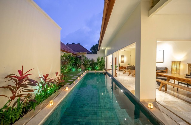 Elegant 2BR Villa in Legian->5min walk to Beach