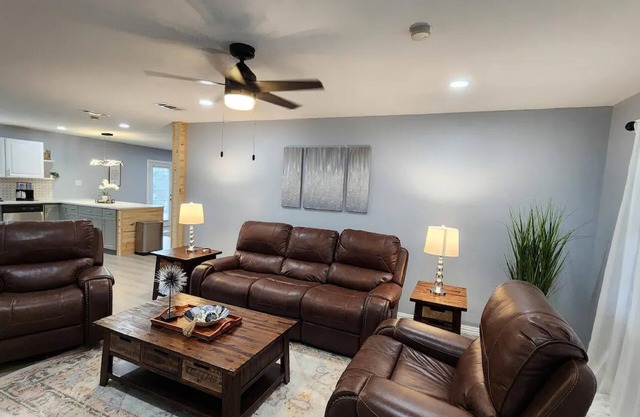 Elegant & Spacious Home with large fence in back yard with garage.