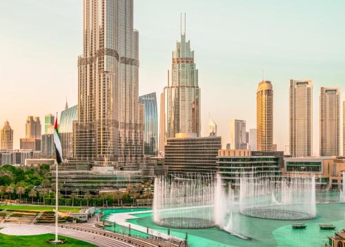 Burj Khalifa Fountain Partition 