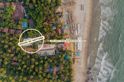 ELIVAAS House of Neptune - 3 BHK Cottage with Terrace & Gazebo on the Beach
