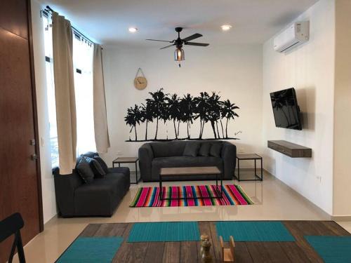 En Zona dorada con alberca y terraza con vista y asador - GG Palmeras