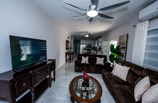 Enjoy a peaceful escape in our 3-bedroom Villa in Portmore with WiFi, AC.