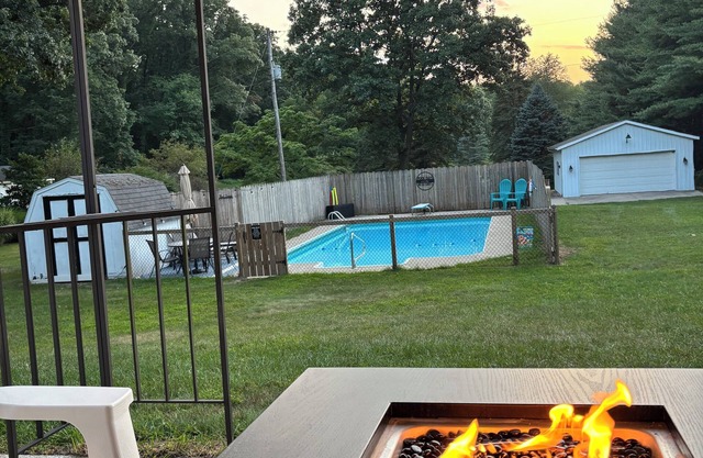 Enjoy Pool Thru Sept – Game Room Perfect for Hanging Out & Watching Football