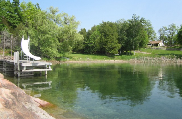 Enjoy the best of the 1000 islands from this cottage on Grindstone Island