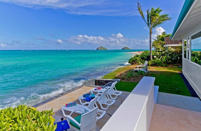 Enjoy watching for Sea Turtles off your Ocean Front Deck!