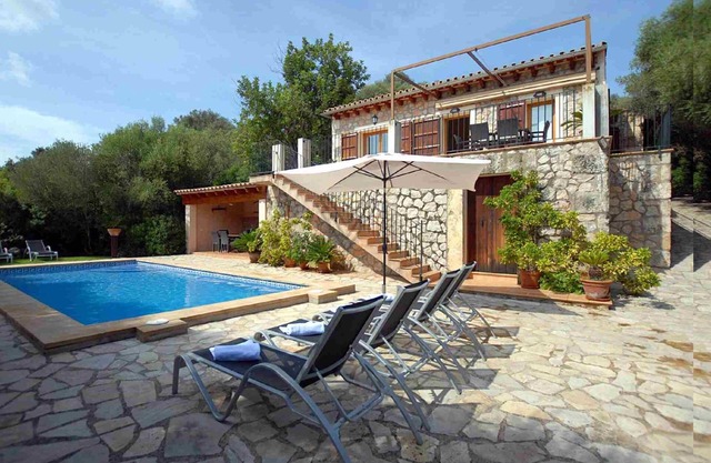 Es Puchet, Holiday villa with lovely view in Buger, Mallorca