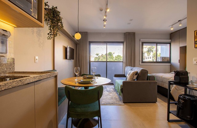Essence Studio Vila Mariana | Air Conditioning, Wi-Fi & Vila Mariana Metro