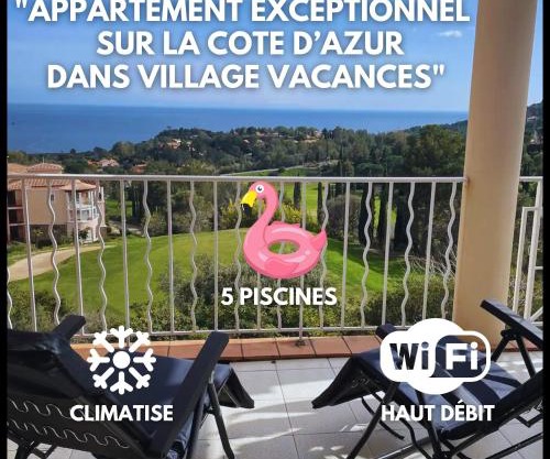 EXCEPTIONNEL - Appartement dans village vacances CAP ESTEREL AGAY - ST RAPHAEL