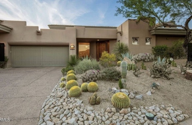 Exclusive Desert Mountain, Scottsdale Double Master Suite with fireplace.