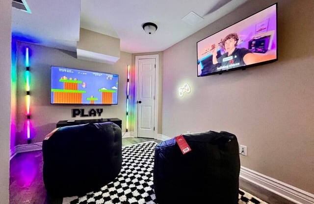 Executive home in West Chester Game Room Hot Tub