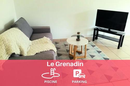 expat renting - Le Grenadin - Piscine - Parking