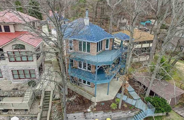 Experience lakefront luxury with spectacular views on Lake James, Indiana!