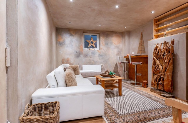 Extremely tasteful flat with sauna