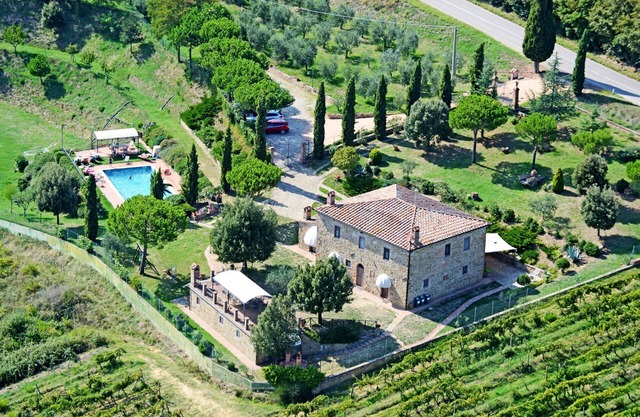 Extremely panoramic villa with private swimming pool, large, well-equipped outdoor area, terrace wit