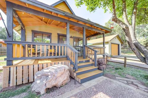 Family Cabin in Pine with Deck Pets Welcome!