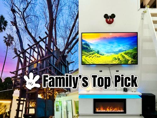 Family Top Pick, Mickey Dream Loft and TREE House, A Tiny Home Adventure