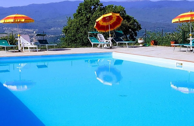 Farmhouse in Poppi with Pool & Forest Nearby