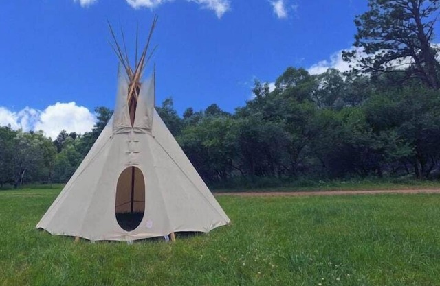 Fawn Tipi, Rustic Fawn Tipi by Bighorn Mountains