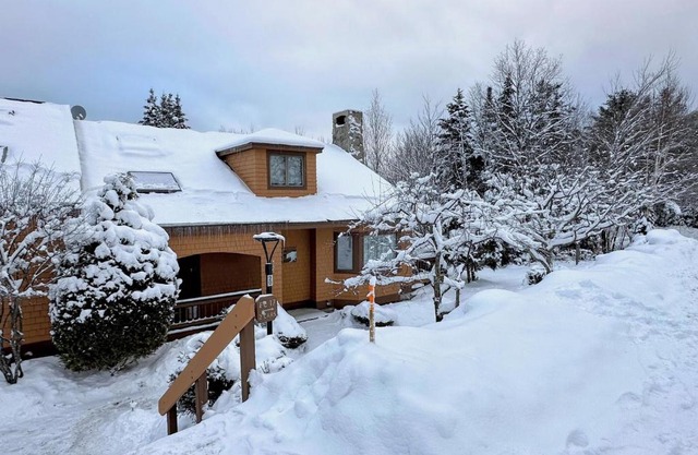 FC17 Stylishly renovated Forest Cottage walk to Bretton Woods ski trails wifi cable ping pong
