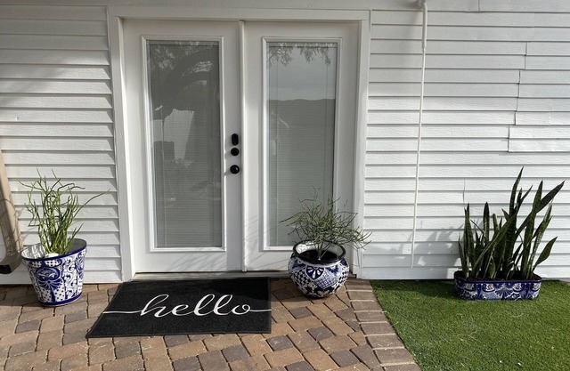 Feel like in home in this beautiful guest casita with mountains views.