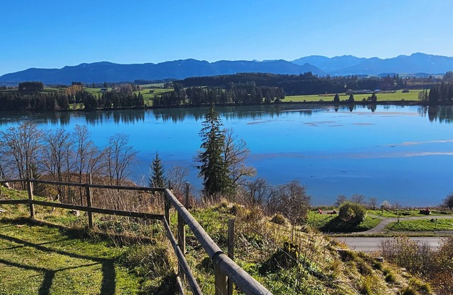 Ferienhaus 36 - Wunderbarer Blick Über den Lechsee zu den Bergen!