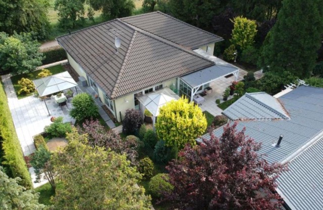 Ferienhaus Blaumond mit Gartensauna