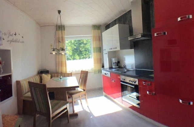Ferienwohnung im 1. Stock mit Balkon und Überdachter Terrasse