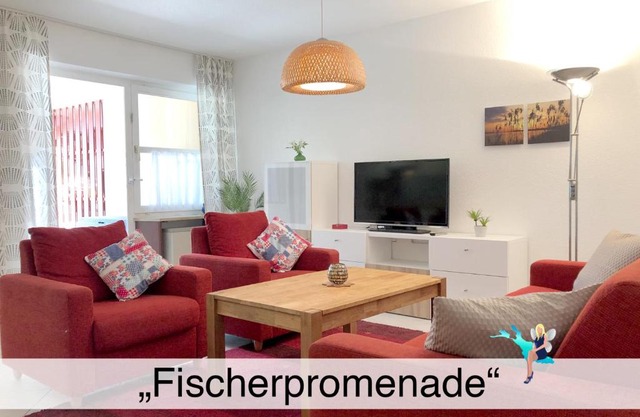 Ferienwohnung Fischerpromenade - seenah, im Fischerdorf mit großer Terrasse