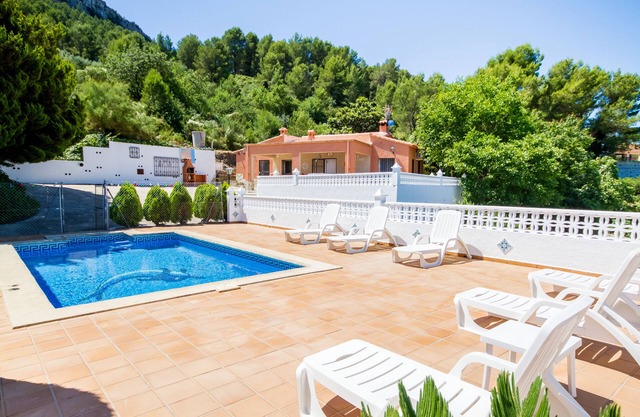 Finca in Benimeli mountains Segaria - private pool, pets hiking bike