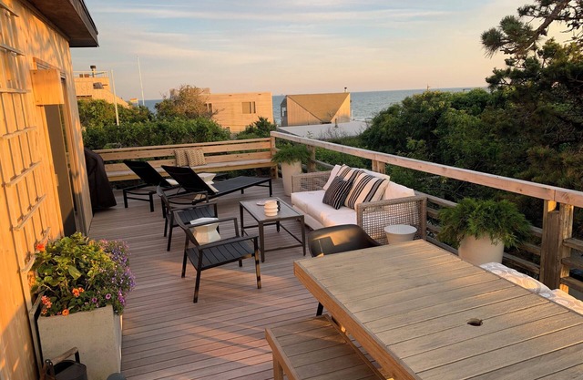 Fire Island Pines Oasis w/4 King Bdrms, Heated Pool, Hot Tub, Ocean & Bay Views