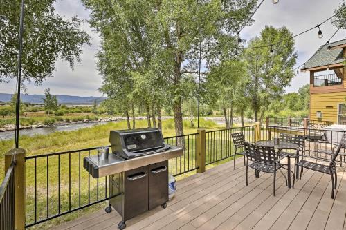 Fish, Hike and Ski Riverfront Granby Cabin!