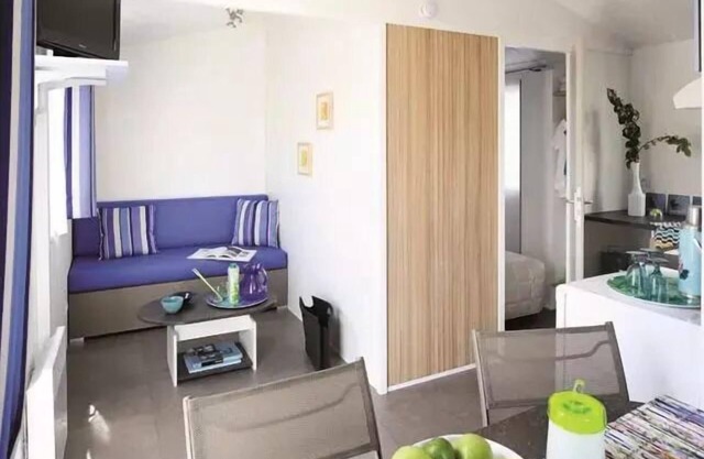 Flower Camping Beauchêne * - Mobile home Standard 16 m2/1 bedroom - terrace 2 people