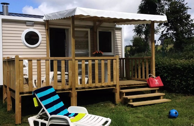Flower Camping Le Conleau * - Mobil-home COMFORT 18m2 (1 bedroom) + terrace semi-covered 3 people