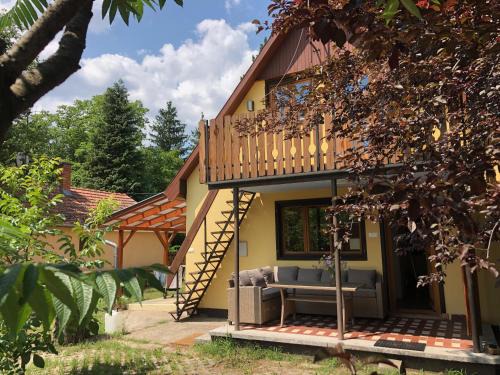 Forest-side home by recreational lake