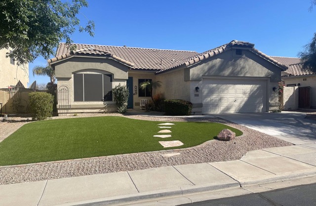 Four bedroom home on golf course.