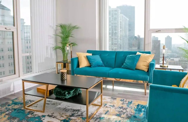 FREE Parking Cozy 1BR Edgewater Great Skyline View