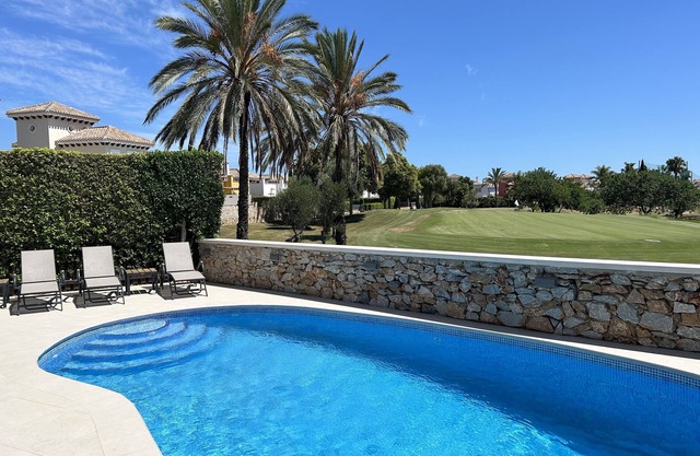 Frontline 3 Bedroom Villa, Private Pool, Golf views overlooking 1st green