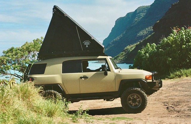 Fully Decked Lifted 4WD All Tan FJ Cruiser!