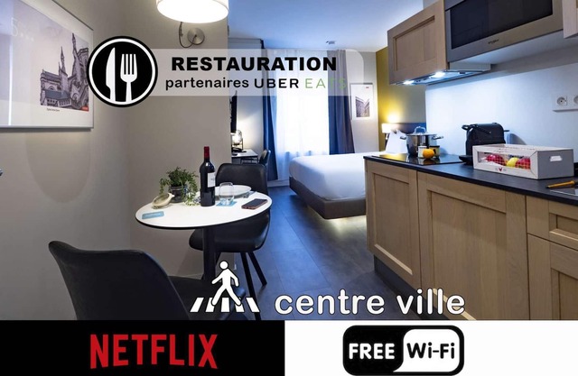 Fully equipped 3-star rated modern air-conditioned apartment