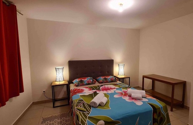 Fully equipped studio in Papeete, air-conditioned with elevator
