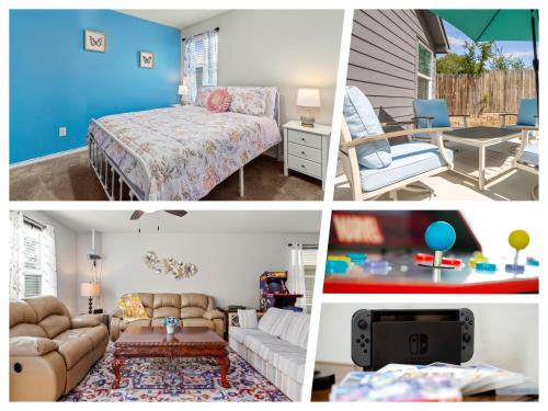 Fun Games and Spacious 4BR House 3 ML to Lackland AFB close to SeaWorld