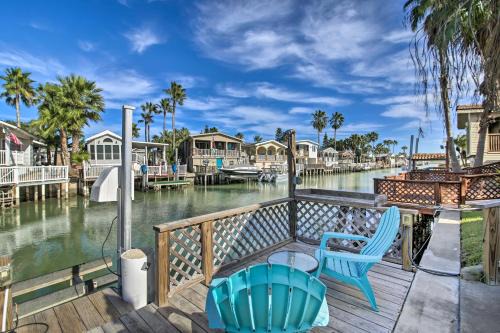Furnished Deck Waterfront Port Isabel Cottage!