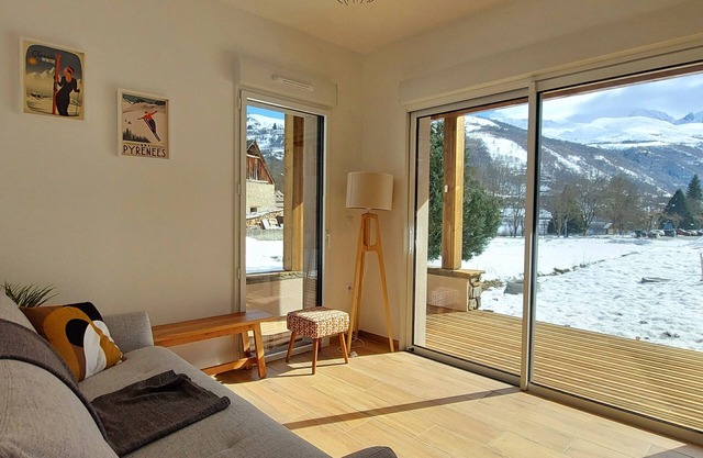 Génos - Loudenvielle Apartment +Private garden 4/6pers 3 stars WIFI Parking