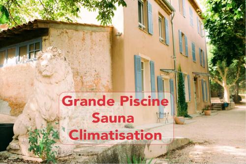 Gîte dans Bastide Provençale, Piscine & Sauna