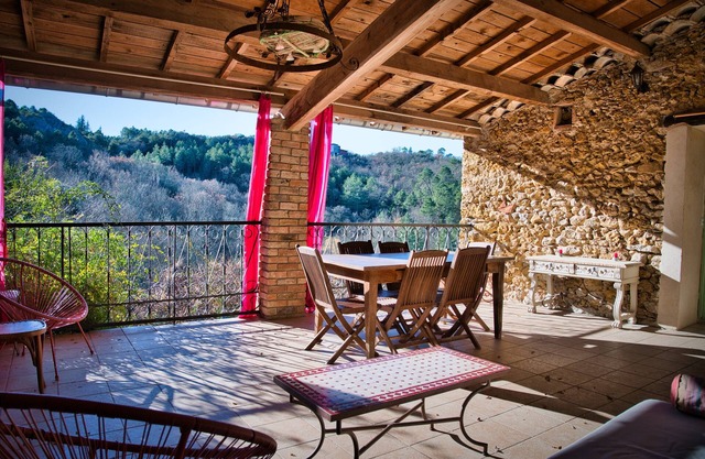 Gîte Nid d'Anduze-Mas Suéjol (18 Pers) en Cévennes, Gîte Nid d'Anduze