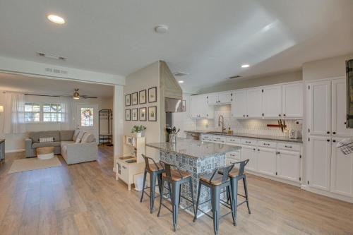 Game Room and Fire Pit Family-Friendly Aubrey Home