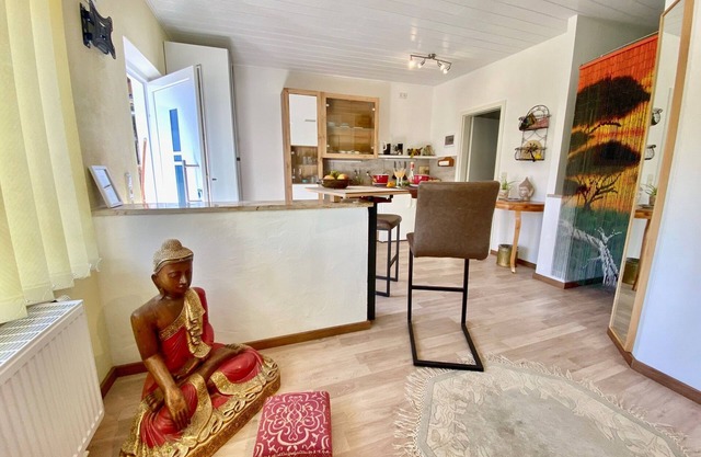 Garden apartment 50sqm with rain shower
