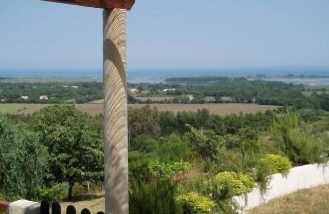 Garden with sea view