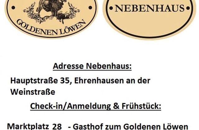 Gasthof zum Goldenen Löwen - Nebenhaus